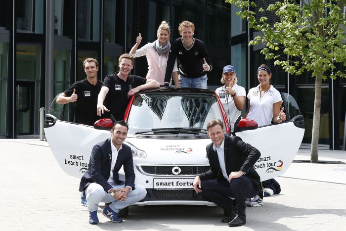 smart beach tour 2014 Auftaktpressekonferenz