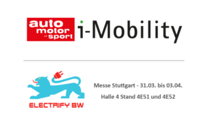 Electrify BW e.V. auf der ams-i-Mobility in Stuttgart