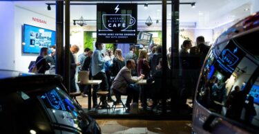 Nissan's Electric Cafe opens in Paris
