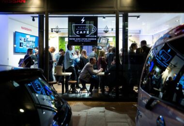Nissan's Electric Cafe opens in Paris