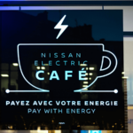 Nachhaltige Projekte im Nissan Electric Café in Essen