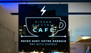 Nachhaltige Projekte im Nissan Electric Café in Essen