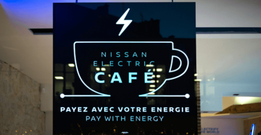 nissan-electric-cafe-essen-schild
