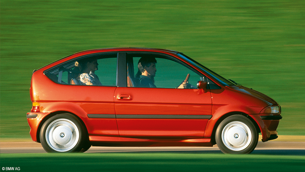 BMW E1 EPrototypen aus 1991 und 1993