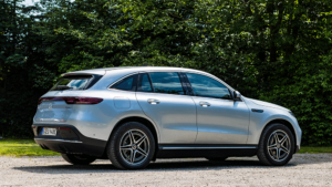 Mercedes-Benz EQC auf der Langstrecke