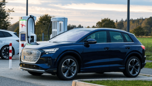 Ladekurve – Audi Q4 e-tron (5 auf 80 Prozent)
