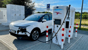 Ladekurve – Aiways U5 (10 bis 80 Prozent)