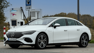 Ladekurve – Mercedes Benz EQE 350+ (10 bis 80 Prozent)