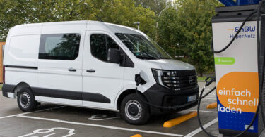 nissan interstar e ladekurve ladestation